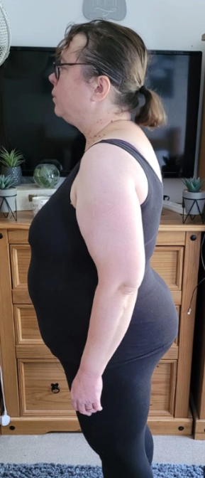 Client after weight loss